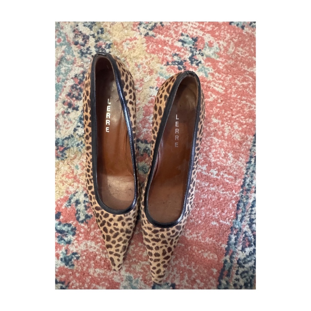 Leopard Heels